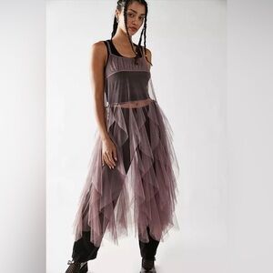 Free People All About You slip dress- Elderberry Tea